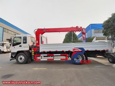 Isuzu FTR 4X2 5 tons boom crane truck