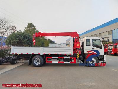 Isuzu FTR 4X2 5 tons boom crane truck