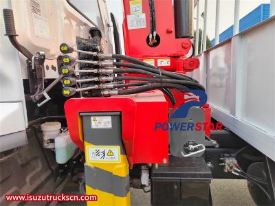 Isuzu FTR 4X2 5 tons boom crane truck
