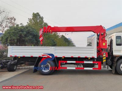 Isuzu FTR 4X2 5 tons boom crane truck