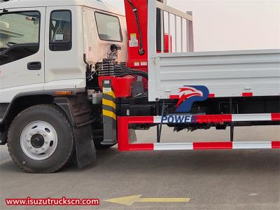 Isuzu FTR 4X2 5 tons boom crane truck