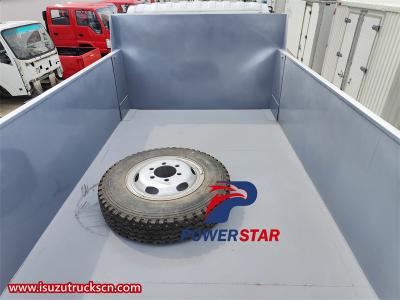 Isuzu KV100 sand delivery dump truck