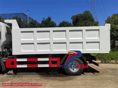 Isuzu KV100 sand delivery dump truck