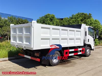 Isuzu KV100 sand delivery dump truck