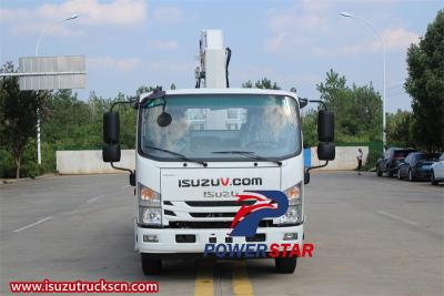  Isuzu 700P manlift truck with basket