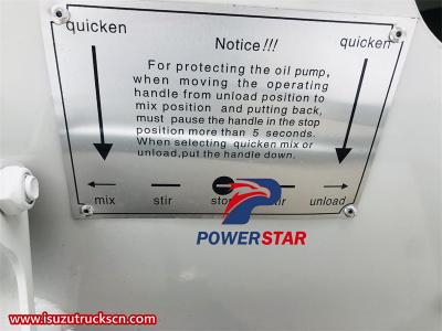  Isuzu 700P transit mixer truck