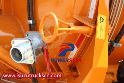 Customized ISUZU FVR combined sewer cleaner truck