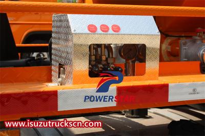 Customized ISUZU FVR combined sewer cleaner truck