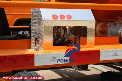 Isuzu FVR GIGA combined jetting truck