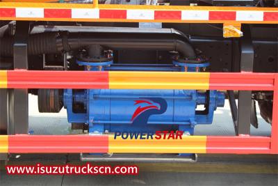 Customized ISUZU FVR combined sewer cleaner truck