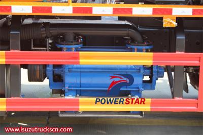 Isuzu FVR GIGA combined jetting truck