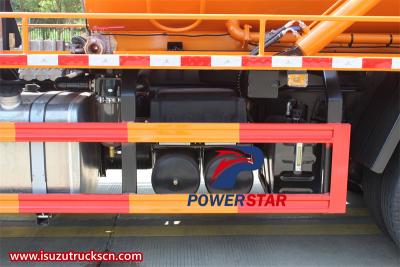 Isuzu FVR GIGA combined jetting truck