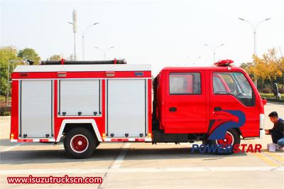 Isuzu 100P mini fire truck