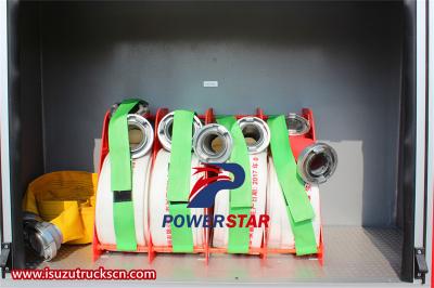 Isuzu 100P mini fire truck