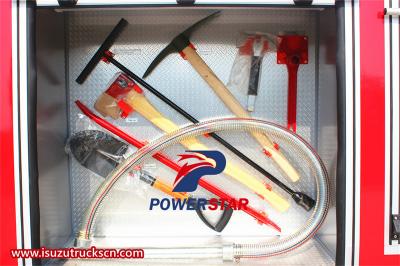 Isuzu 100P mini fire truck