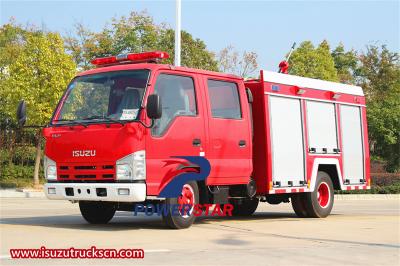 Isuzu 100P mini fire truck