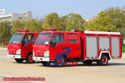 Isuzu 100P mini fire truck