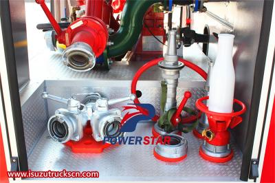 Isuzu 100P mini fire truck