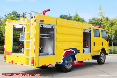 Isuzu ELF water tender fire truck