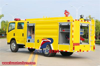 Isuzu ELF water tender fire truck