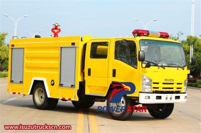 Isuzu ELF water tender fire truck