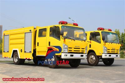 Isuzu ELF water tender fire truck