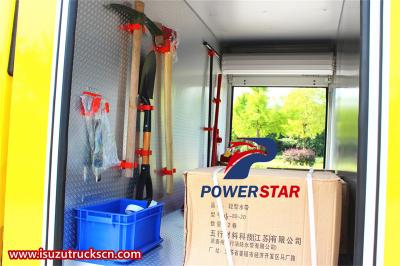 Isuzu ELF water tender fire truck