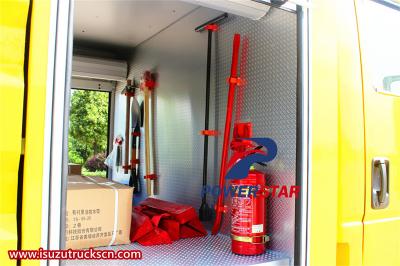 Isuzu ELF water tender fire truck