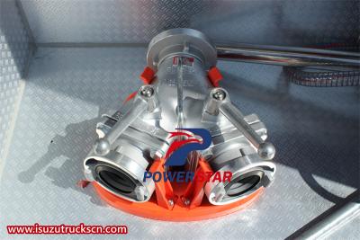 Isuzu 700P 5m3 water tank fire truck