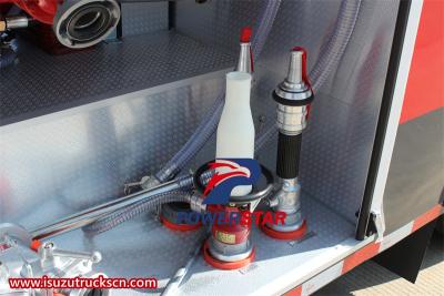 Isuzu 700P 5m3 water tank fire truck