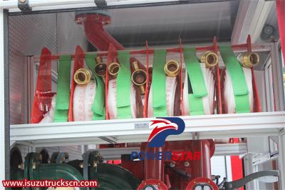 Isuzu aircraft rescue and firefighting truck