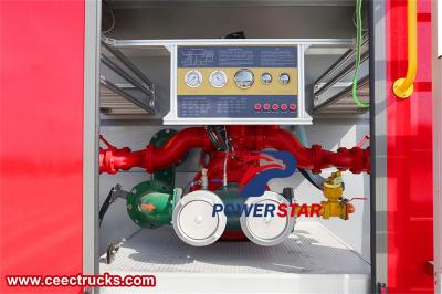 Isuzu aircraft rescue and firefighting truck