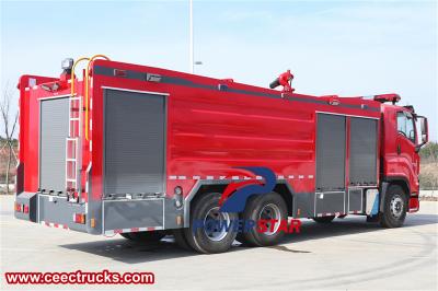 Isuzu aircraft rescue and firefighting truck