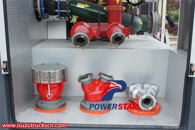 Isuzu aircraft rescue and firefighting truck