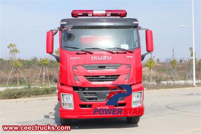 Isuzu aircraft rescue and firefighting truck