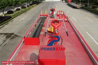 Isuzu GIGA 8x4 dry powder water foam fire truck