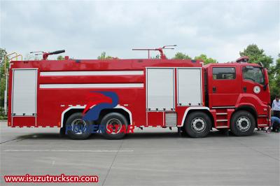 Isuzu GIGA 8x4 dry powder water foam fire truck