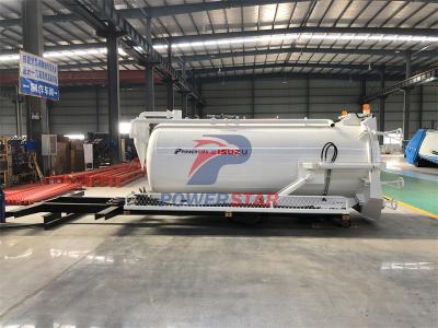 5cbm sewage suction tank body