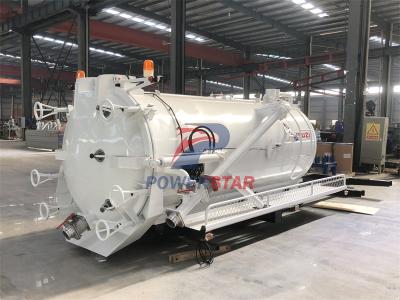 5cbm sewage suction tank body