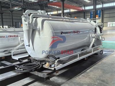 5cbm sewage suction tank body