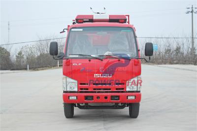 Isuzu 120HP 3cbm water foam fire truck