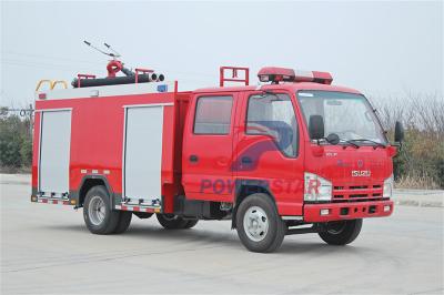 Isuzu 120HP 3cbm water foam fire truck