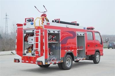 Isuzu 120HP 3cbm water foam fire truck