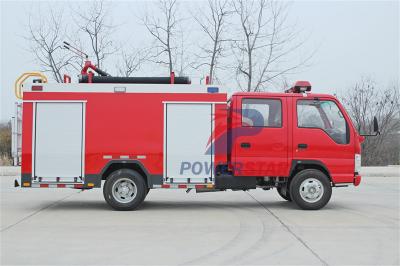 Isuzu 120HP 3cbm water foam fire truck