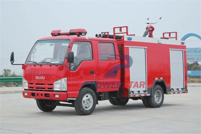 Isuzu 120HP 3cbm water foam fire truck