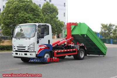 Isuzu ELF multilift hooklift truck