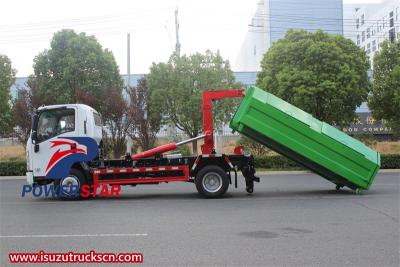 Isuzu ELF multilift hooklift truck