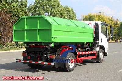 Isuzu ELF multilift hooklift truck