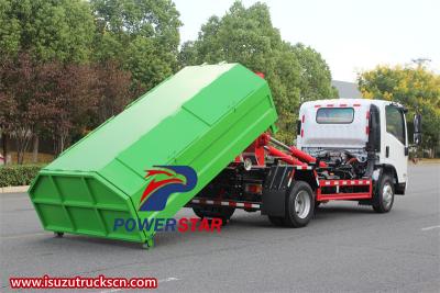 Isuzu ELF multilift hooklift truck