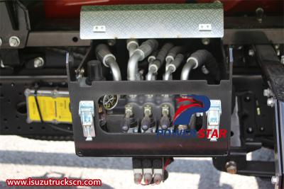 Isuzu ELF multilift hooklift truck